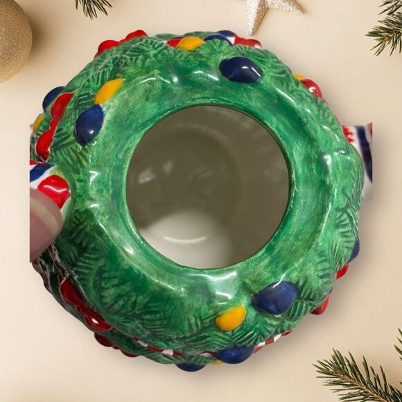 DEPT 56 6 PIECE TEA SET, O CHRISTMASS TREE - Picture 4 of 13